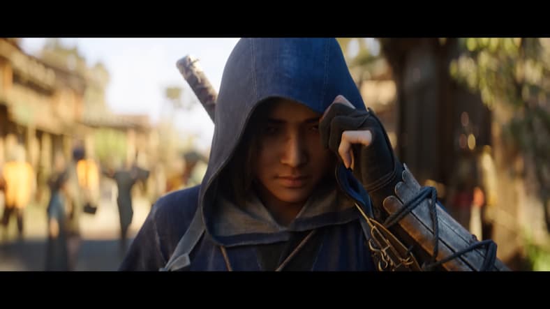 Naoe (TBA) slinks into the shadows in Assassin's Creed Shadows (2024), Ubisoft