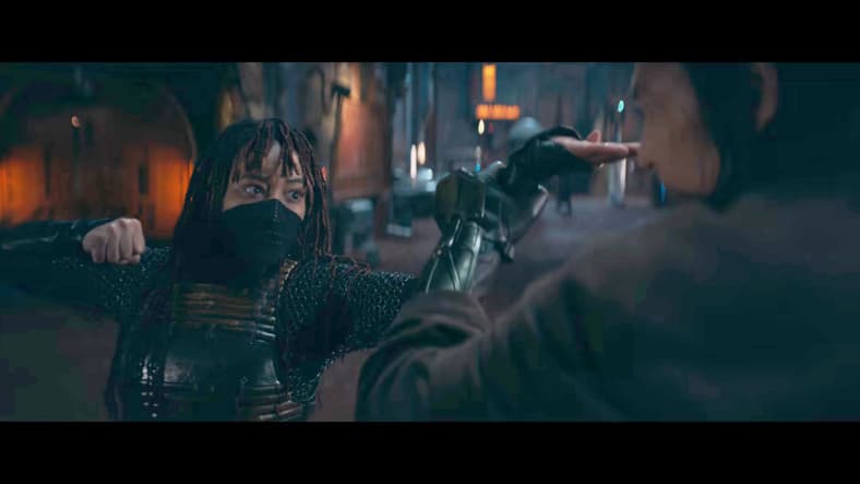 Mae (Amandla Stenberg) is no match for Sol (Lee Jung-jae) in The Acolyte (2024), Disney
