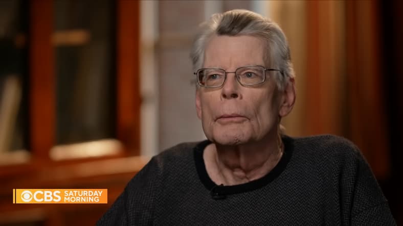 Author Stephen King returns with chilling new book "Holly" via CBS Mornings, YouTube