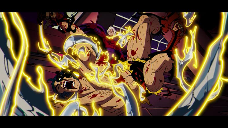 Magneto (Matthew Waterson) rips the adamantium from Wolverine's (Cal Dodd) bones in X-Men '97 Season 1 Episode 9 'Tolerance Is Extinction - Part 2' (2024), Disney Plus
