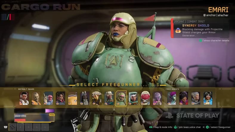 Emari (TBA) reports for duty in Concord (2025), Firewalk Studios