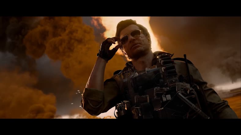 Russell Adler (Bruce Thomas) deploys to the Middle East in Call of Duty: Black Ops 6 (2024), Activision Blizzard