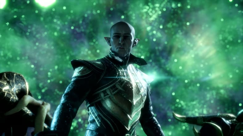 Solas (TBA) prepares to breach reality in Dragon Age: The Veilguard (2024), BioWare