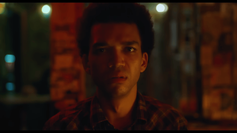 Justice Smith as Owen in I Saw the TV Glow (2024), A24