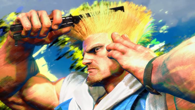 Guile (Hiroki Yasumoto) is stylin' in Street Fighter 6 (2023), Capcom