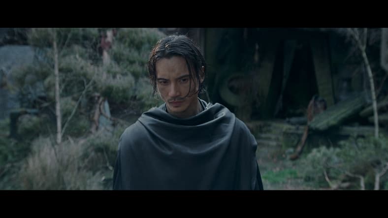 Qimir at the mercy of Master Sol in The Acolyte Season 1 Episode 8 "The Acolyte" (2024), Disney