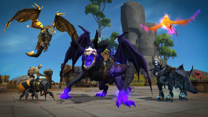 Mounts of all shapes and sizes in World of Warcraft: The War Within (2024), Blizzard Entertainment
