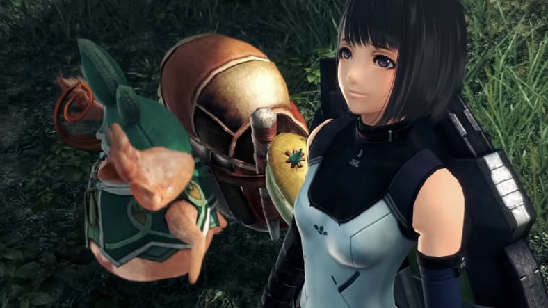 Lin and Tatsu make way to BLADE Barracks in Xenoblade Chronicles X: Definitive Edition (2025)