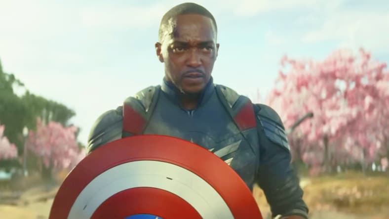 Sam Wilson wields the shield in Captain America: Brave New World (2025), Marvel Entertainment