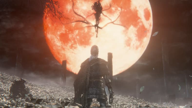 The Moon Presence descends upon a Good Hunter (William Vanderpuye) in Bloodborne (2015)
