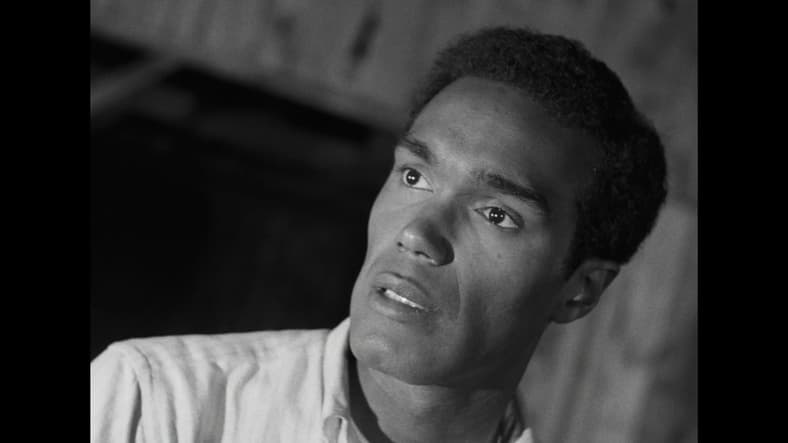 Ben watches Tom and Judy burn in Night of the Living Dead (1968), Continental Distributing