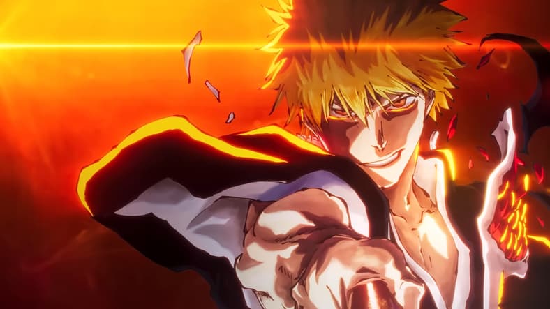 Ichigo Kurosaki (Masakazu Morita) summons his Zangetsu in the announcement teaser for Bleach: Thousand-Year Blood War Part 4 - The Calamity (2026), Pierrot/Viz Media