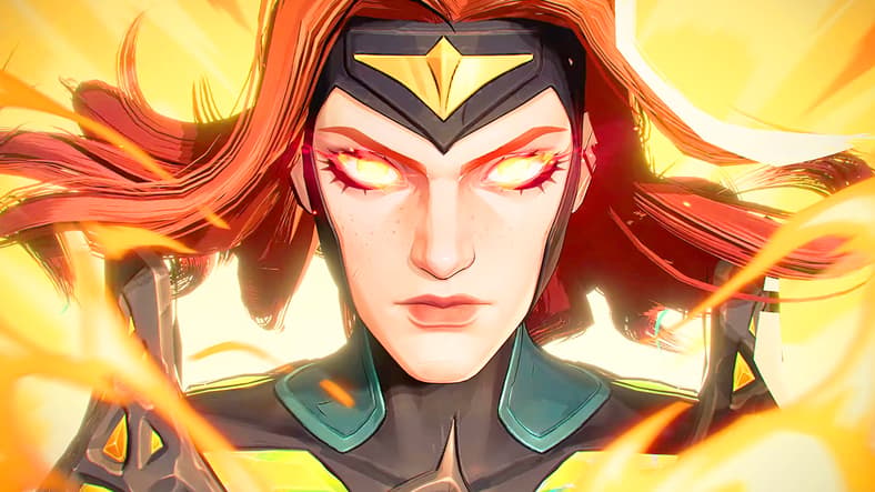 Jean Grey (Crystal Lee) embraces the Phoenix Force in Marvel Rivals (2024), NetEase