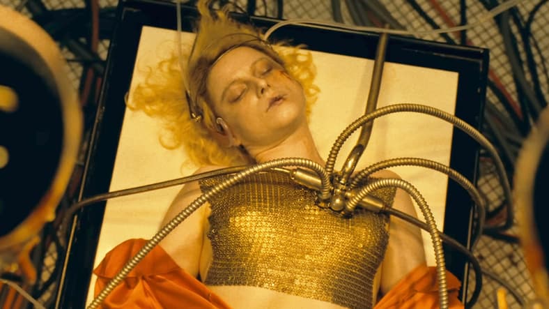 Ida's (Jessie Buckley) corpse finds itself on the operating table in The Bride! (2026), Warner Bros. Pictures
