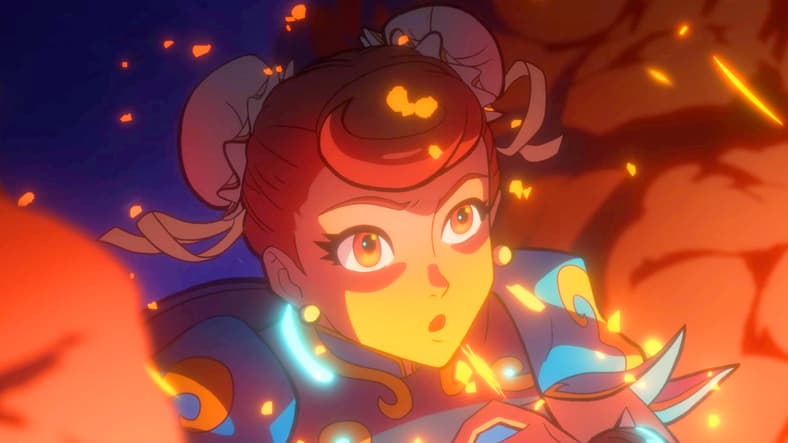Juno (Xanthe Huynh) finds herself under fire in Overwatch 2 (2022), Blizzard Entertainment