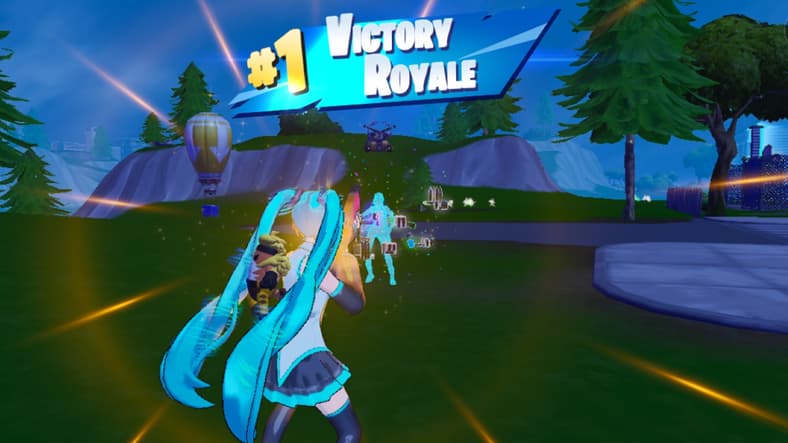 Hatsune Miku (N/A) rings in the Apple App Store return of Fortnite (2017), Epic Games