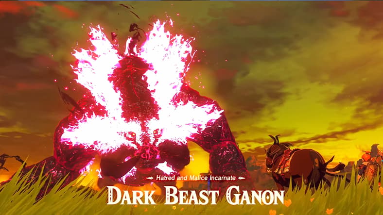 Ganon (N/A) returns to destroy Hyrule in The Legend of Zelda: Breath of the Wild (2017), Nintendo