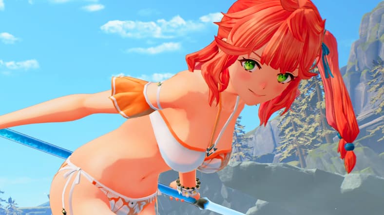 Isla (Kaori Maeda) readies for battle in Atelier Yumia: The Alchemist of Memories & the Envisioned Land (2025), Koei Tecmo