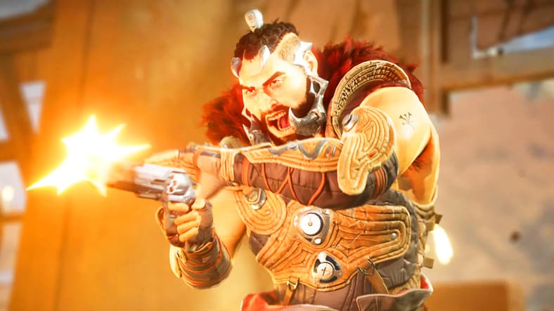 Redmane (TBA) unloads his revolver in Highguard (2026), Wildlight Entertainment