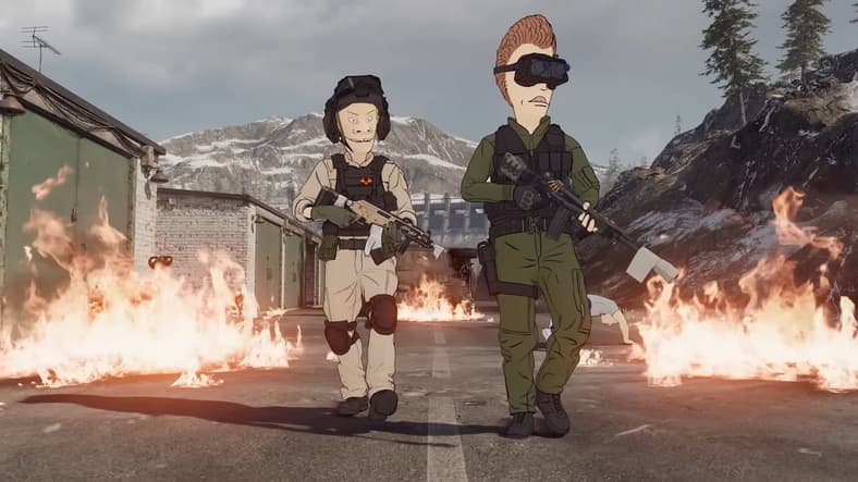 Beavis & Butthead (Mike Judge) answer the call in Call of Duty: Black Ops 6 (2024), Activision Blizzard
