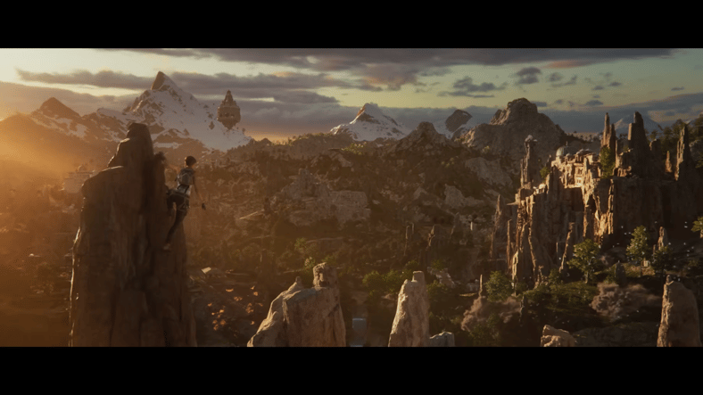 Ruins begin to float into the sky in Tomb Raider: Catalyst (2027), Amazon Game Studios
