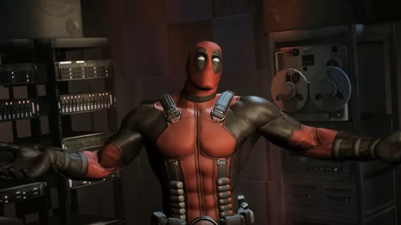 Deadpool (Nolan North) introducing himself in Deadpool, 2013, Activision/Marvel Entertainment