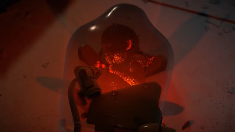 A BB unit glitches out in Death Stranding 2: On the Beach (2025), Kojima Productions