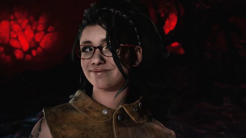 Nico (Faye Kingslee) steals the player's heart in Devil May Cry 5 (2019), Capcom