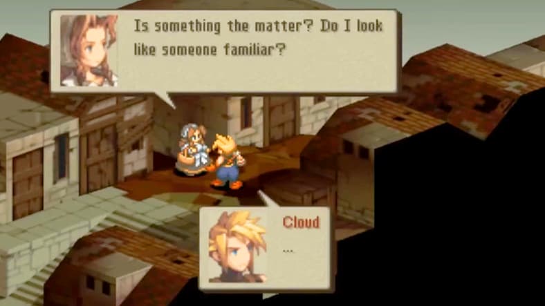 Cloud meets a familiar face in Final Fantasy Tactics (1997), Square