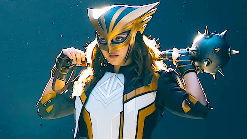 Hawkgirl (Isabella Merced) is ready to dole out justice in Superman (2025), DC Studios
