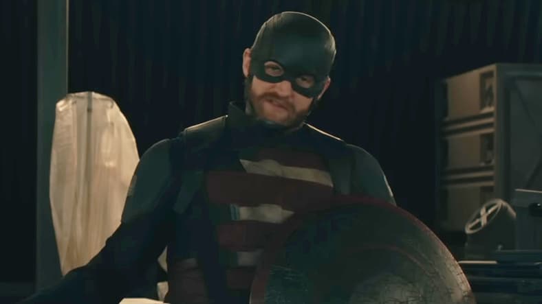 John Walker (Wyatt Russell) reminds Yelena (Florence Pugh) that he was an official Captain America in Thunderbolts (2025), Marvel Entertainment