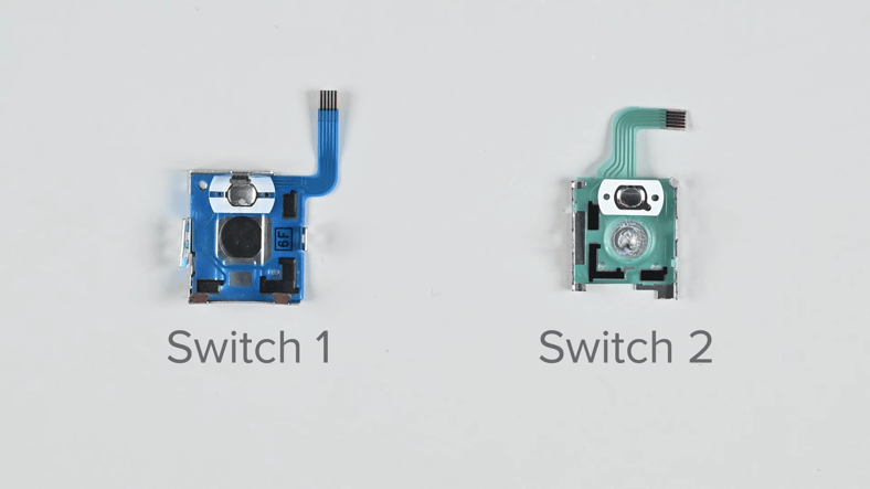 iFixit compares the joysticks for the Nintendo Switch and Switch 2 in Joy-Con Drift Isn’t Dead: Inside the Switch 2, YouTube