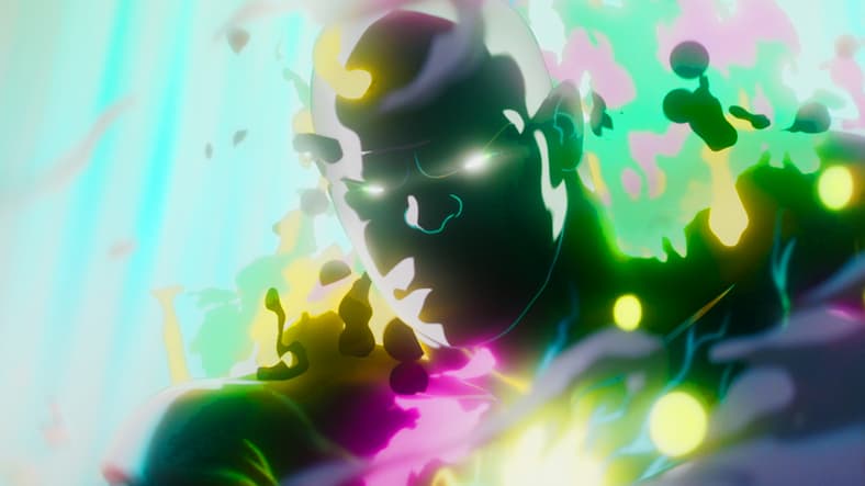 The Infinity Hulk (Chris Hemsworth) reaches out to Kamala Khan (Iman Vellani) in Marvel Zombies Season 1 Episode 3 (2025), Marvel Entertainment