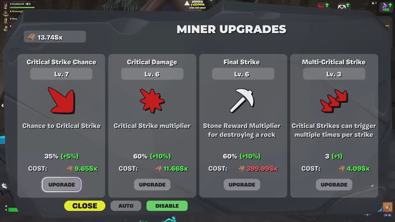 Miner Tycoon by blzn - Created In Fortnite, Fortnite via YouTube