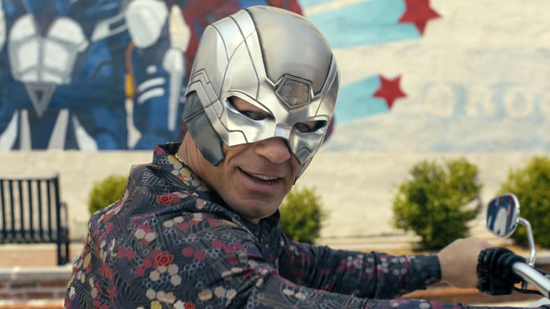 Peacemaker (John Cena) soaks in the public's adulation in Peacemaker Season 2 Episode 3 "Another Rick Up My Sleeve" (2025), DC Studios