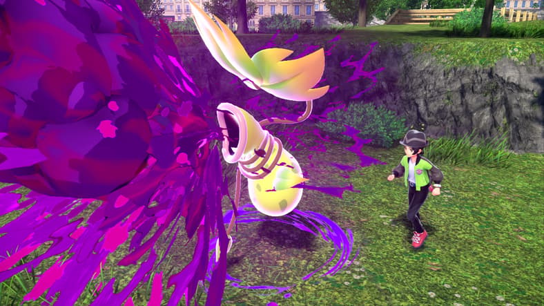 Mega Victreebel spews a torrent of sludge in Pokémon Legends: Z-A (2025), Nintendo