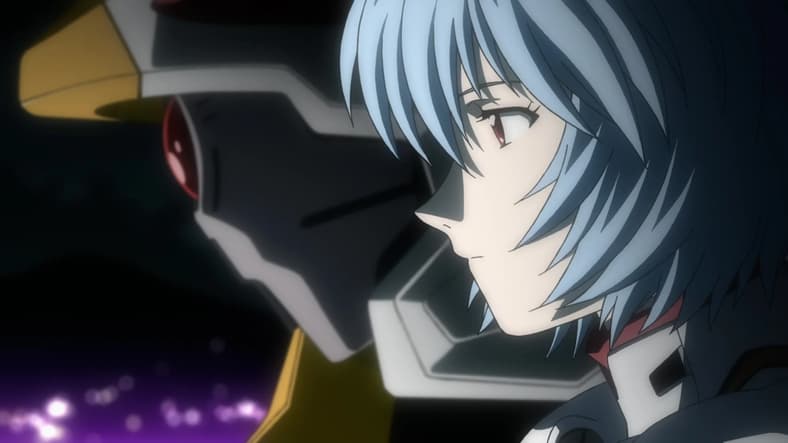 Rei Ayanami (Megumi Hayashibara) prepares to deploy against the Sixth Angel in Evangelion: 1.0 You Are (Not) Alone (2007), Studio Khara