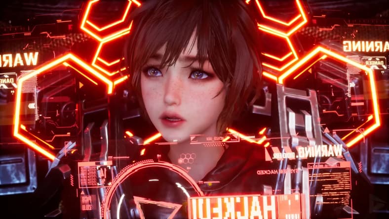 Lily (Kim Hye-Sung) finds herself trapped within the Providence exo-skeleton in Stellar Blade (2024), Shift Up