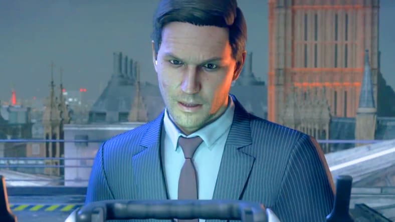 Dalton (Warren Brown) begins to panic after realizing his hack was intercepted in Watch Dogs: Legion (2020), Ubisoft