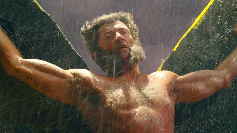 Wolverine (Hugh Jackman) suffers at the hands of the Reavers in Deadpool & Wolverine (2024), Marvel Entertainment