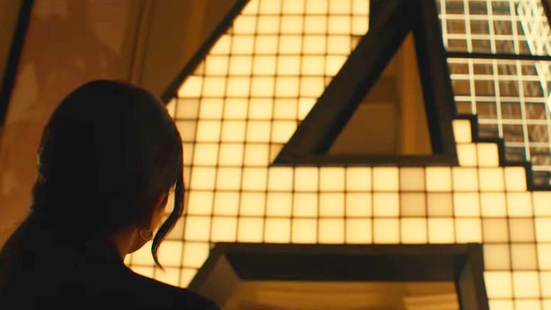 Mel (Geraldine Wiswanathan) begins to have second thoughts about Valentina's (Julia Louis-Dreyfus) plans in Thunderbolts (2025), Marvel Entertainment