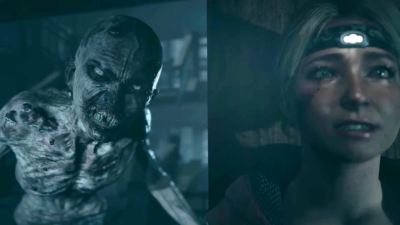 Sam (Hayden Panettiere) attempts to hide from a wendigo in Until Dawn Remake (2024), Sony Computer Entertainment