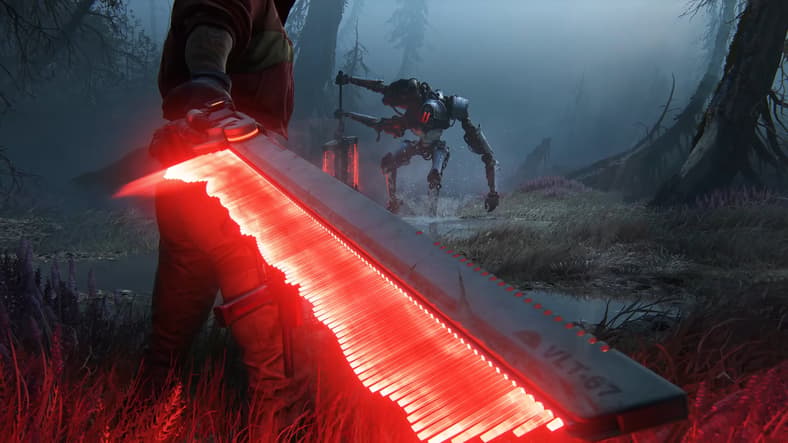 Jordan (Tati Gabrielle) prepares to meet iron with laser in Intergalactic: The Heretic Prophet (TBA), Naughty Dog
