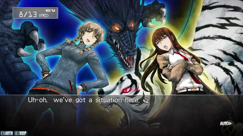 Kurisu and Suzuha find themselves natural enemies in Steins;Gate (2009), Nitroplus