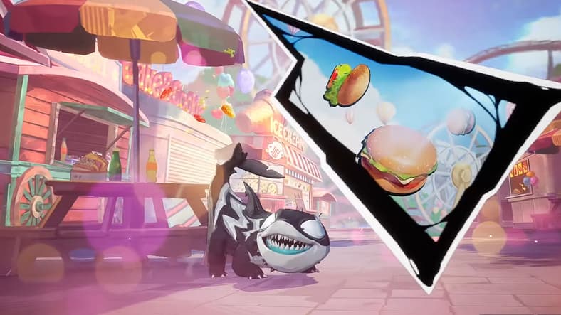 Jeff the Land Shark (Jon Bailey) lets out his bad side in Marvel Rivals (2024), NetEase