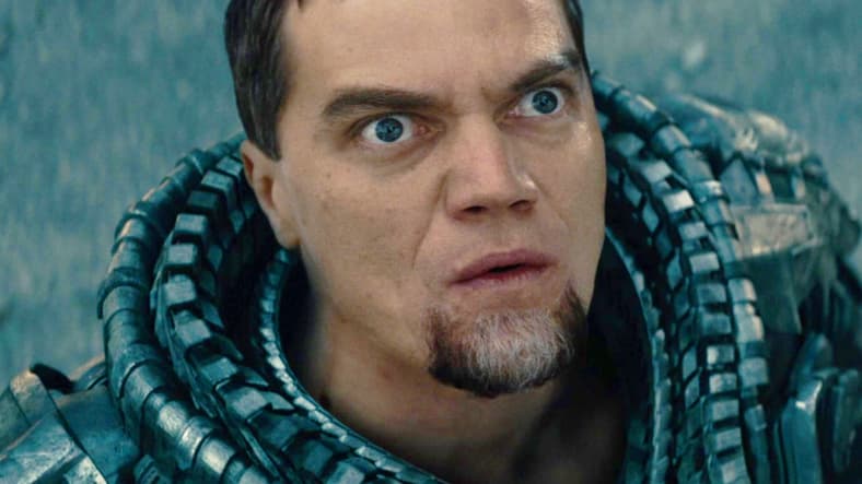 General Zod (Michael Shannon) tries to win Superman (Henry Cavill) over to his side in Man of Steel (2013), Warner Bros. Pictures