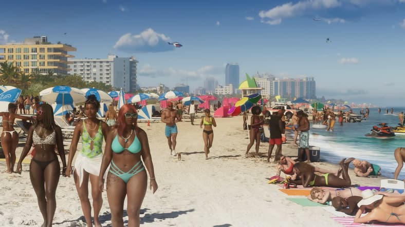 Leonida Keys beaches look alive in Grand Theft Auto VI (2026), Rockstar Games