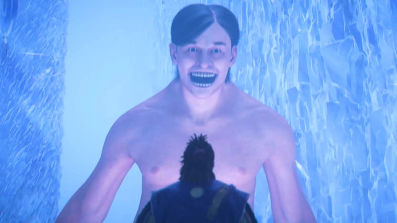 Yasuke (Tongayi Chirisa) draws the ire of a newly awakened Titan in Assassin's Creed Shadows x Attack on Titan (2025), Ubisoft