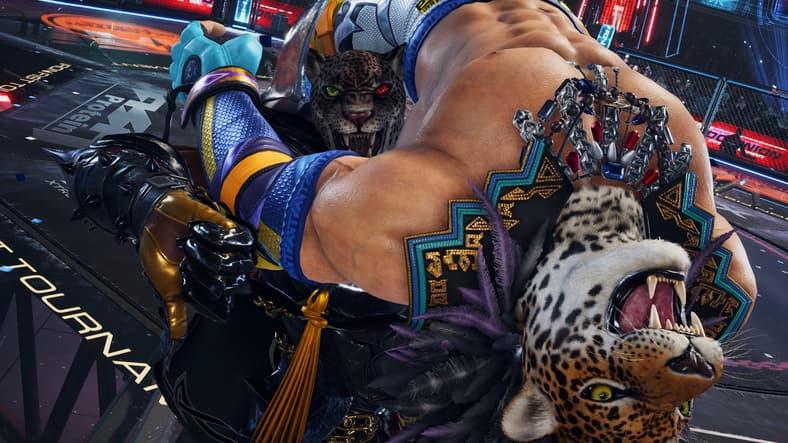 Armor King moments before slamming King to the mat in Tekken 8 (2024), Bandai Namco Entertainment