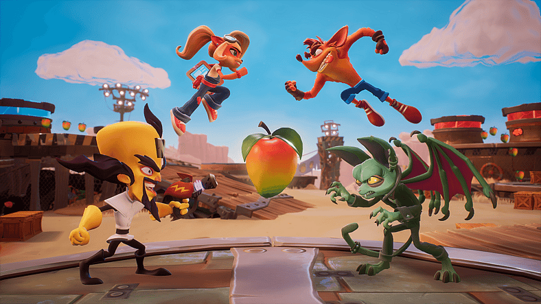 Coco, Crash Bandicoot, Dr. Cortex, and Catbat face off in Crash Team Rumble (2023), Activision